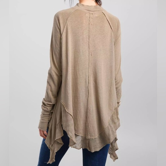 We The Free Oversized Starlight Tunic with Handkerchief Hem, Size Extra Large - Picture 3 of 10